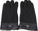 Зимние перчатки для сенсорного экрана мужские Allfond, Черный