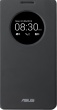 Чехол + накладка Asus для ZenFone 6 View Flip Cover, Полиуретан/Поликарбонат, Черный 90XB00RA-BSL0N0