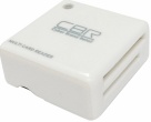 Картридер CBR CR-413, USB, Белый