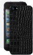 Чехол для iPhone 5 Deppa Reptile Кожа, Черный 64006
