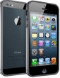 Чехол для iPhone 5 Deppa Slim Bumper Прорезиненный пластик, Черный