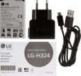 LG Leon H324 Black Gold