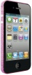 Пленка на бампер для iPhone 4/4S Ozaki IC856B, Серебристый/Розовый