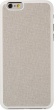 Чехол-накладка для iPhone 6 Ozaki O!coat 0.3+Canvas OC557GE, Пластик, Серый