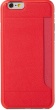 Чехол-накладка для iPhone 6 Ozaki O!coat 0.3+Pocket OC559RD, Пластик, Красный