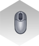 Мышь беспроводная Lenovo Wireless Laser Mouse N70, Оранжевый 888014324